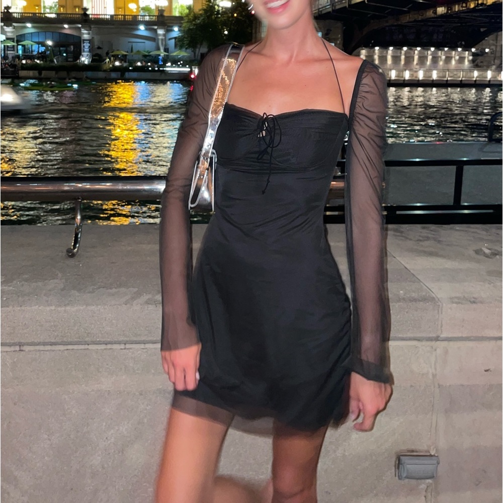 Women Sexy Bodycon Dress Puff Sleeve Cocktail Evening Party Elegant Mini Dresses